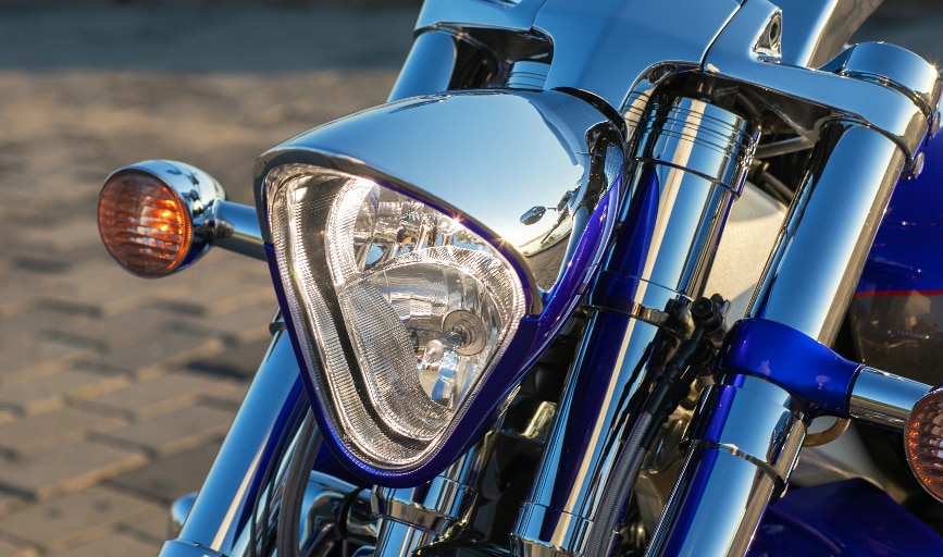 Motorcycle Headlight Restoration